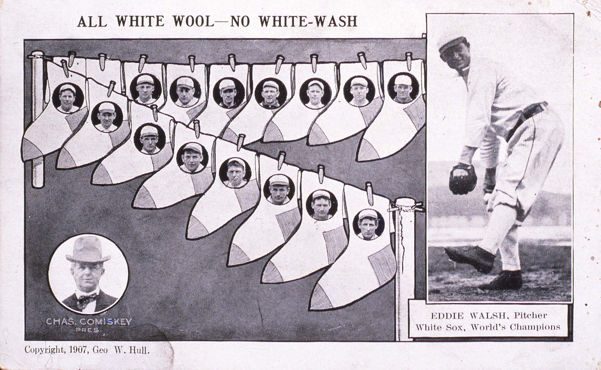 Ed Walsh White Sox Postcard