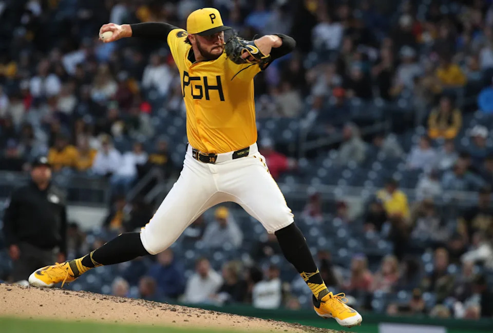 Pittsburgh Pirates starting pitcher Paul Skenes (30)Charles LeClaire-Imagn Images