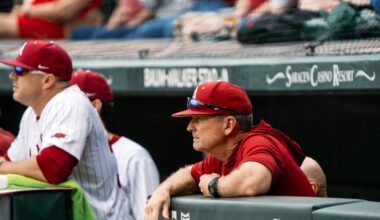 Dave Van Horn coaching career: Arkansas baseball coach record
