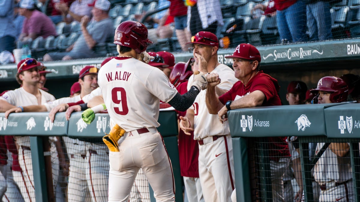 TV channel, time for College World Series