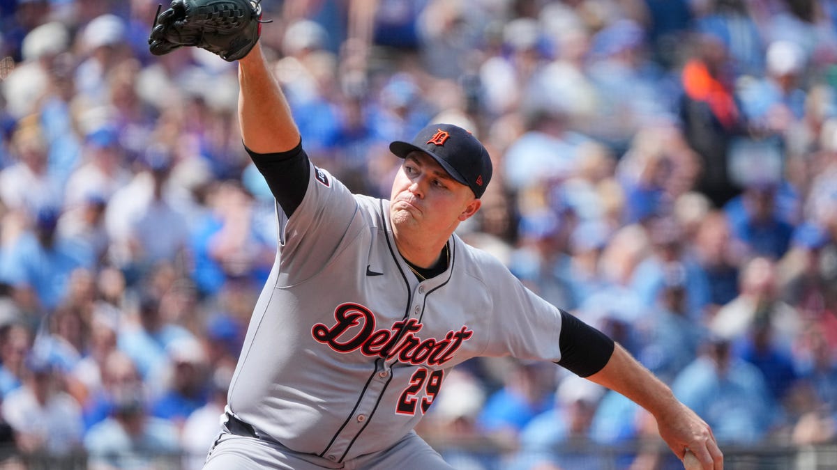 Detroit Tigers' 5-game win streak snapped in 2-hit loss to K.C. Royals