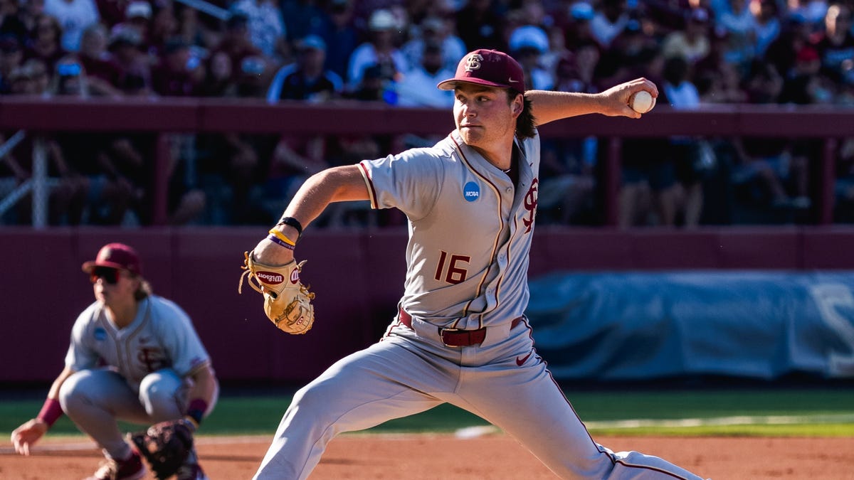 Florida State ace Jamie Arnold's 2025 stats, mock draft position