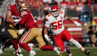 Chiefs DE George Karlaftis to throw first pitch at Royals vs. Yankees