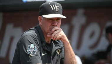 Wake Forest's Tom Walter apologizes for slur at NCAA baseball regional