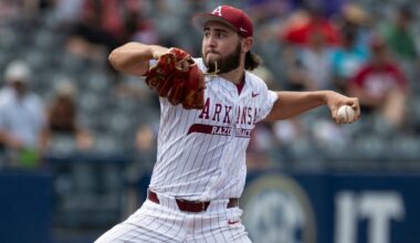 Which programs have made the most CWS without winning championship?