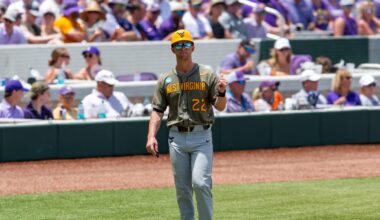 Who is West Virginia baseball coach Steve Sabins? Career record, age
