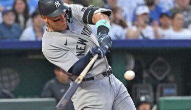 Yankees Jazz Chisholm Jr. Aaron Judge not in Thursday's lineup at KC