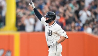 Tigers roar to top of MLB standings behind late bloomers, ace Skubal