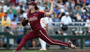 FSU's Jamie Arnold is looking to have a good time at the MLB combine