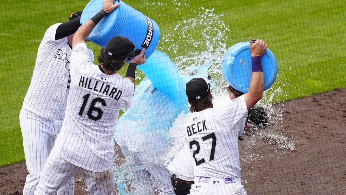 June 14, Rockies vs. Braves