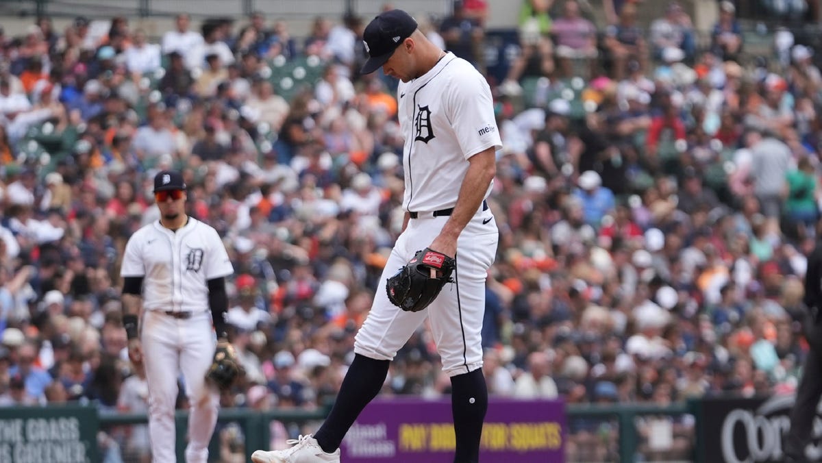 Reds slam Jack Flaherty, KO Tigers with six-run fifth inning