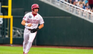 Arkansas baseball vs. LSU TV channel, time for College World Series elimination game semifinal