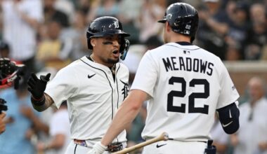 Tigers' Báez celebrates milestone with two homers vs. Pirates