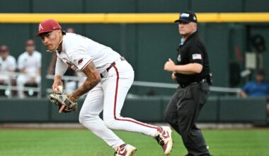 Arkansas baseball shortstop Wehiwa Aloy wins 2025 Golden Spikes Award