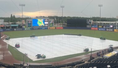 Detroit Tigers opener vs Tampa Bay Rays in rain delay