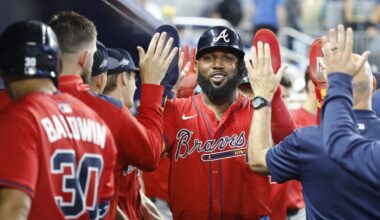 June 22, Braves vs. Marlins