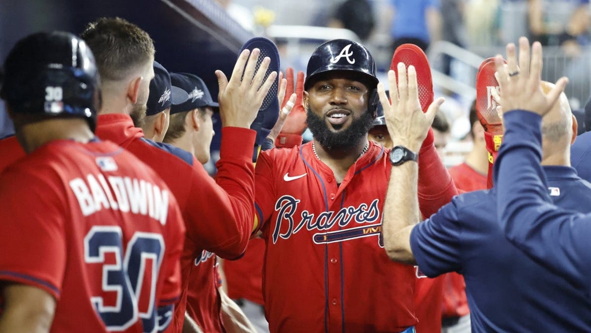 June 22, Braves vs. Marlins