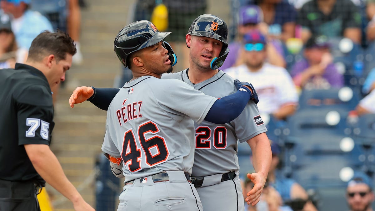 Wenceel Pérez HR leads to 9-3 win vs Rays