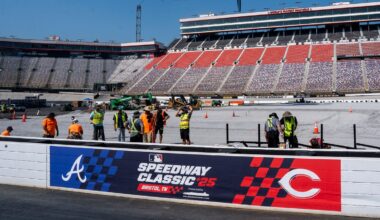 MLB Speedway Classic update for Braves vs Reds at Bristol track