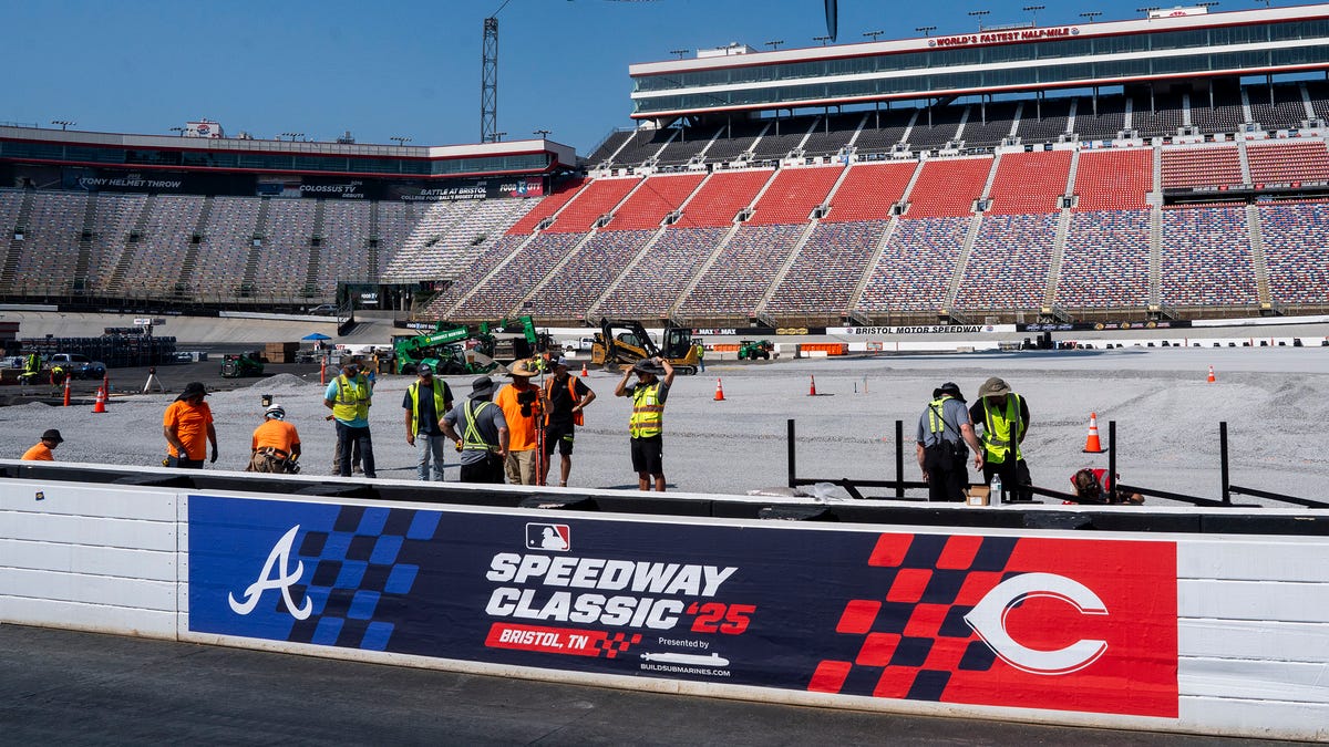 MLB Speedway Classic update for Braves vs Reds at Bristol track