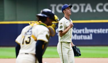 Brewers' unflappable Jacob Misiorowski wins duel vs. Paul Skenes