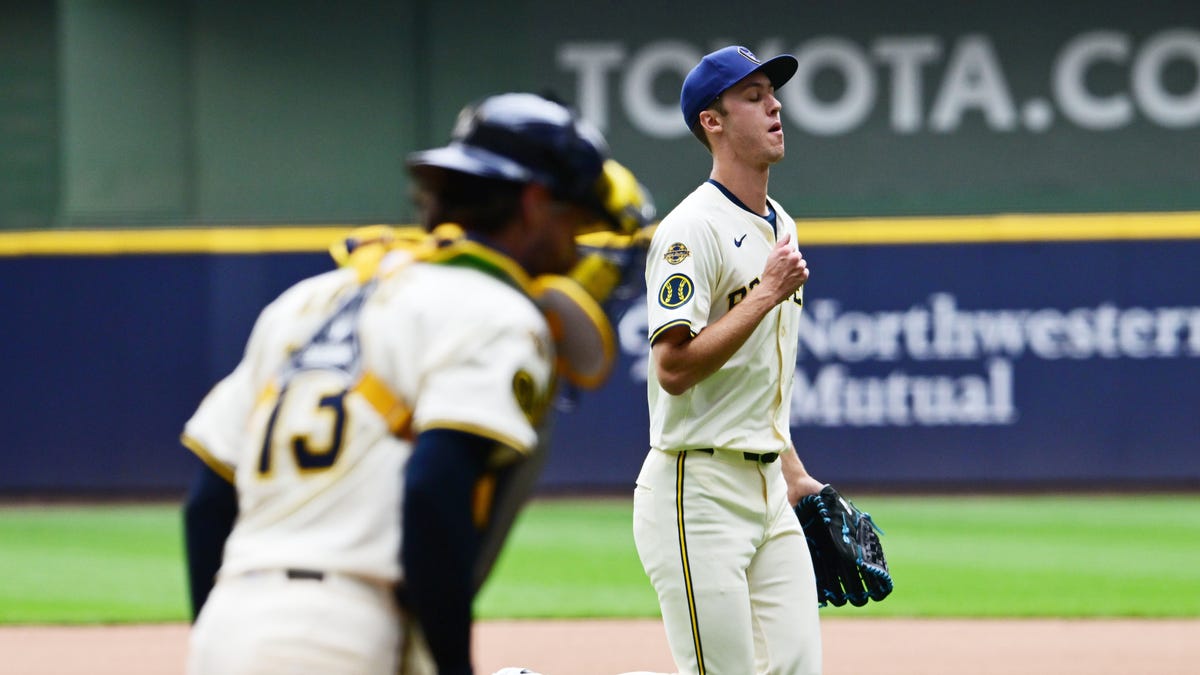 Brewers' unflappable Jacob Misiorowski wins duel vs. Paul Skenes
