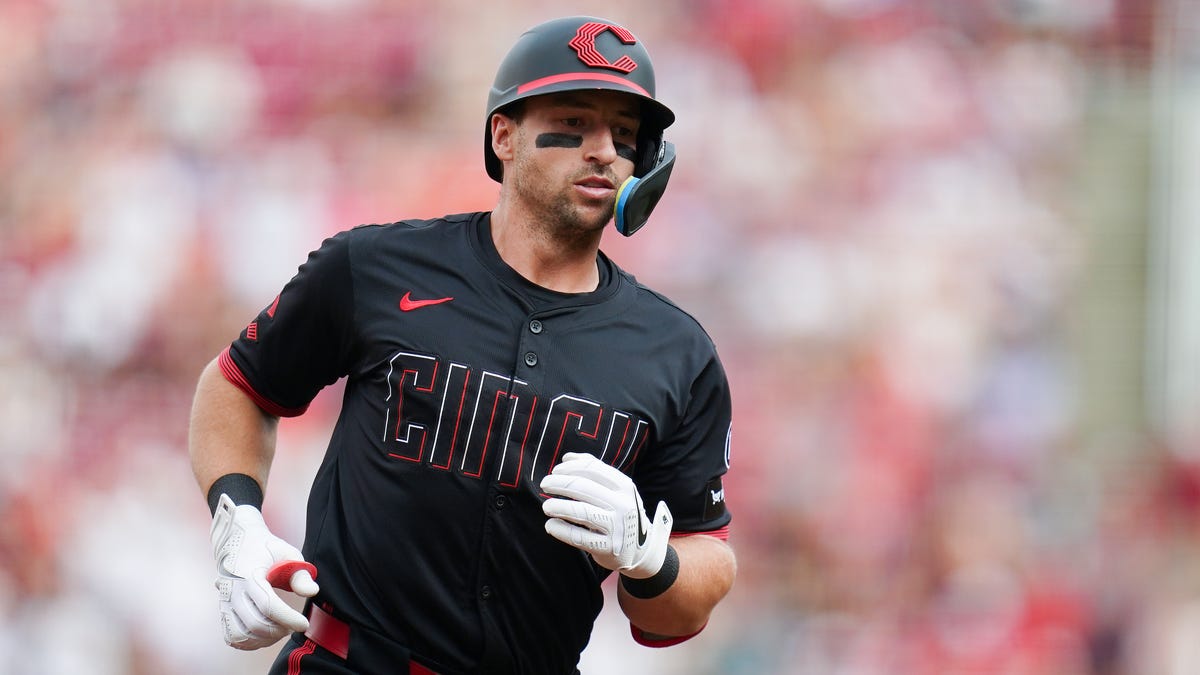 Cincinnati Reds' Spencer Steer falls one homer short in MLB record bid