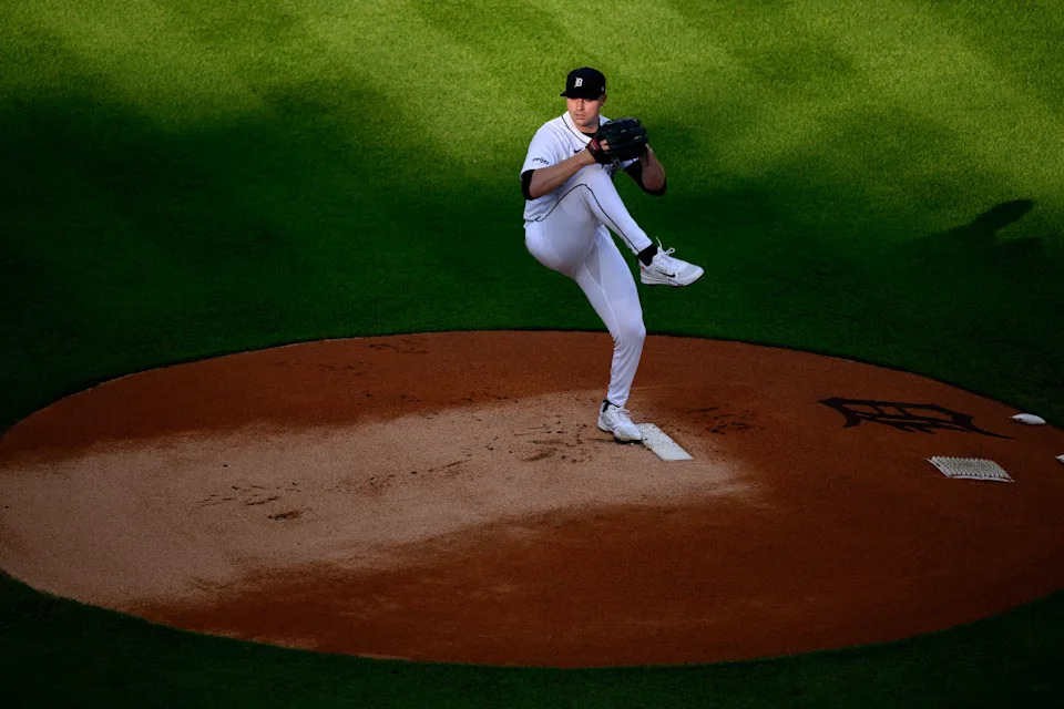 Detroit Tigers left-hander Tarik Skubal faces the Minnesota Twins on June 29, 2025, at Comerica Park. © Lon Horwedel-Imagn Images