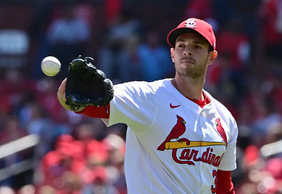 St. Louis Cardinals pitcher Steven MatzTim Vizer-Imagn Images