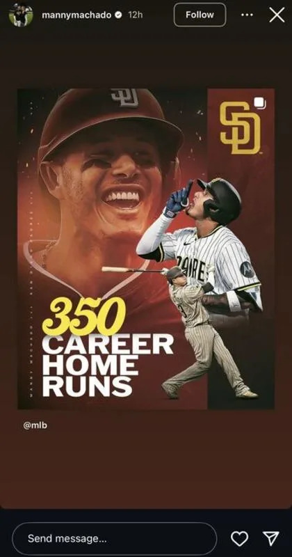 Manny Machado, InstagramManny Machado, Instagram