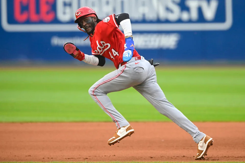 Elly De La Cruz became the first Reds player to ever steal 20 or more bases in each of his first  three seasons. He stole his 20th in the fourth inning of the Reds-Guardians game June 10 in Cleveland.