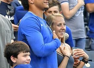 Patrick Mahomes and his wife Brittany have been Royals minority owners since 2021
