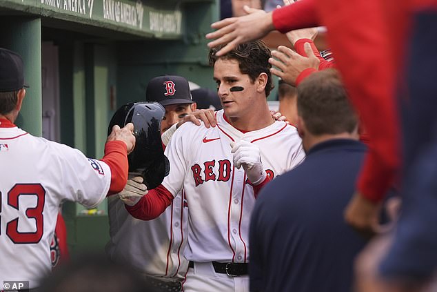 Anthony is in the big leagues for the first time this week after being called up from Triple-A