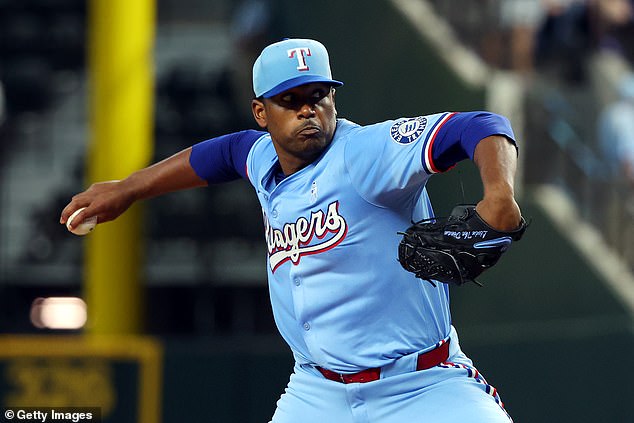 Pickle juice is supposed to help with cramps, with Rocker toughing it out during his start