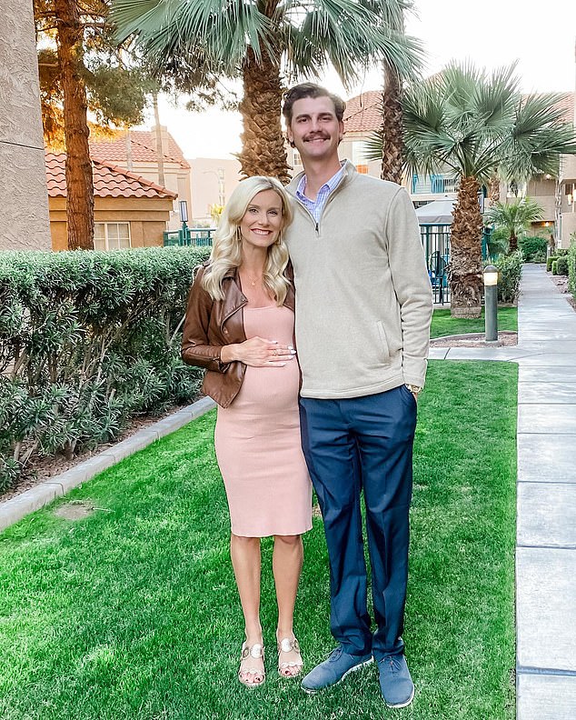 Caroline gave birth to the pair's two young sons while he was still playing in the minor leagues