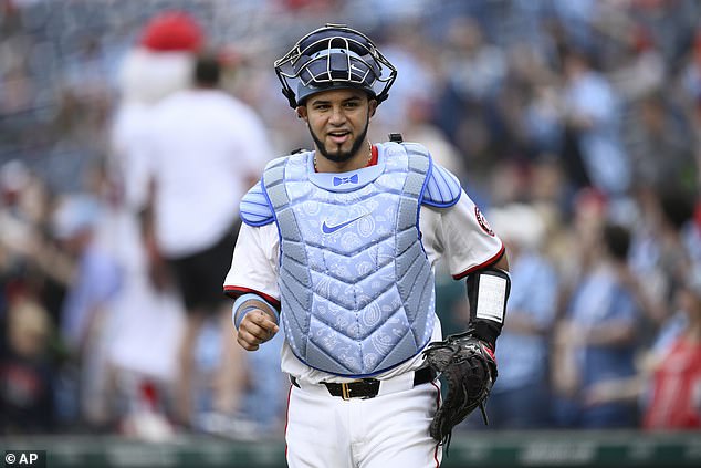 Ruiz is expected to miss a week after exiting Monday night's game after the dugout incident