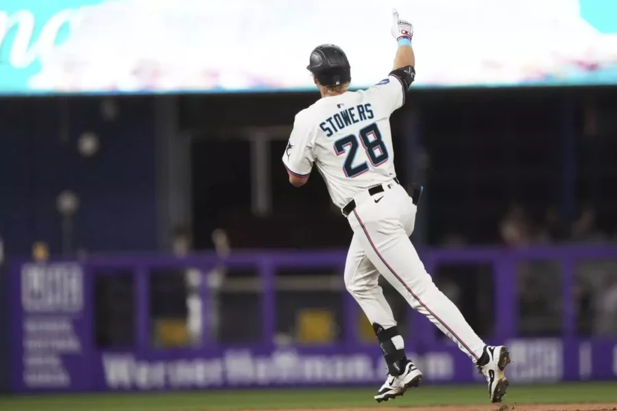 Kyle Stowers could be long-term answer for Padres in left field