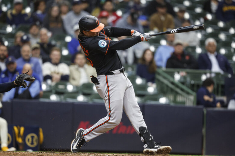 Orioles scratch catcher Adley Rutschman against Yankees because of left abdominal tightness