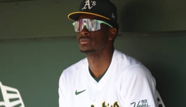 Did A’s Denzel Clarke secure MLB’s catch of the year with this wild grab?