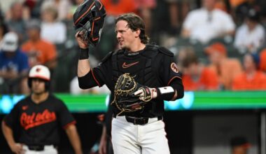 Orioles scratch Adley Rutschman from lineup for series opener vs. Yankees - Baltimore Sun