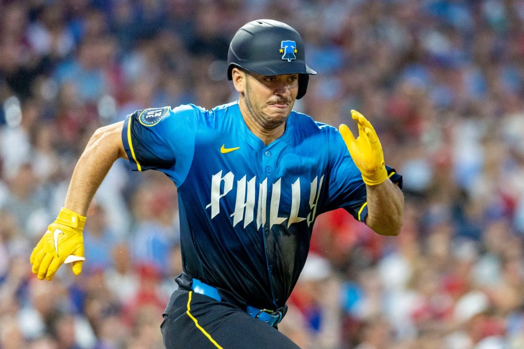 Bryce Harper back swinging, but still left watching