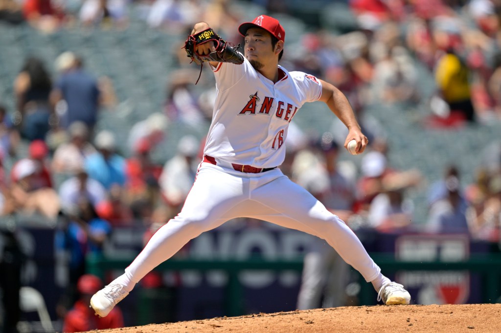 Angels' Yusei Kikuchi strikes out 12 to complete sweep of Red Sox