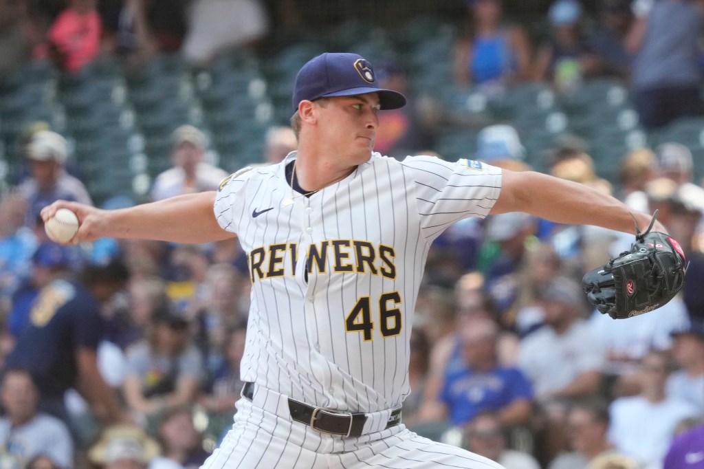 Brewers' Quinn Priester tosses one-hitter vs. Rockies in shutout win