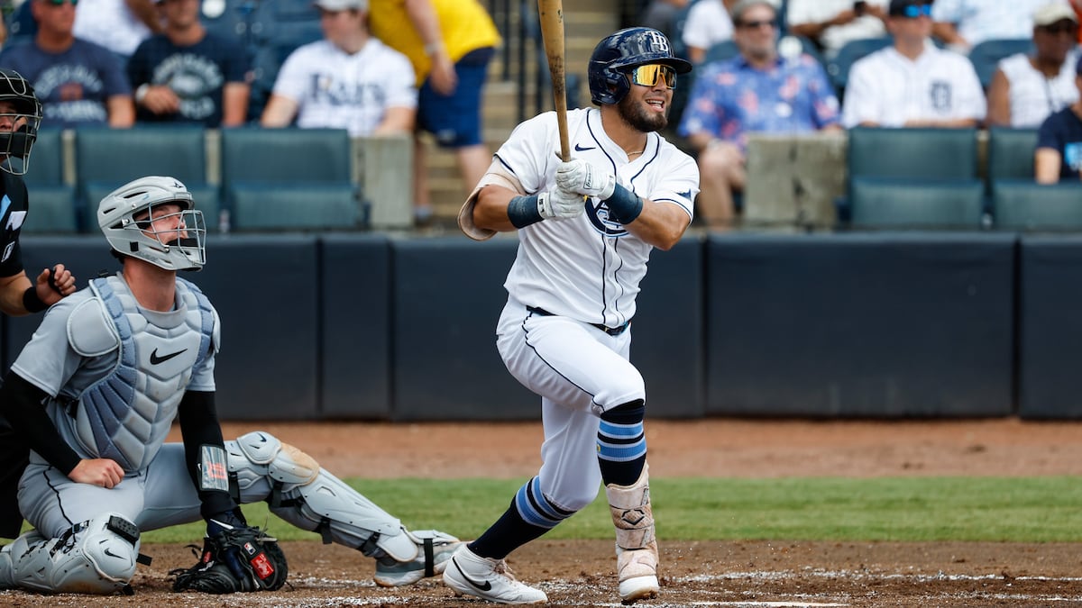 Rays fall short of sweep, drop series finale to MLB-best Tigers