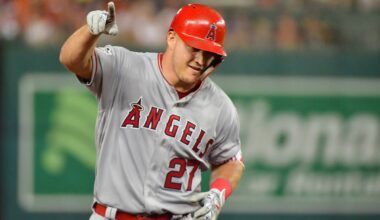 Watch: Angels' Mike Trout clobbers longest homer at Fenway in 2025