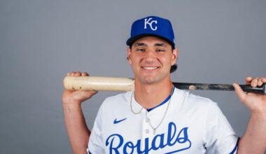 Royals set Caglianone’s place in lineup for MLB debut