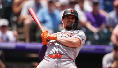 Rockies score three in the ninth to beat SF Giants with Dodgers up next