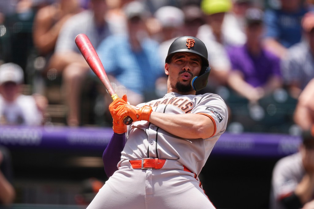 Rockies score three in the ninth to beat SF Giants with Dodgers up next