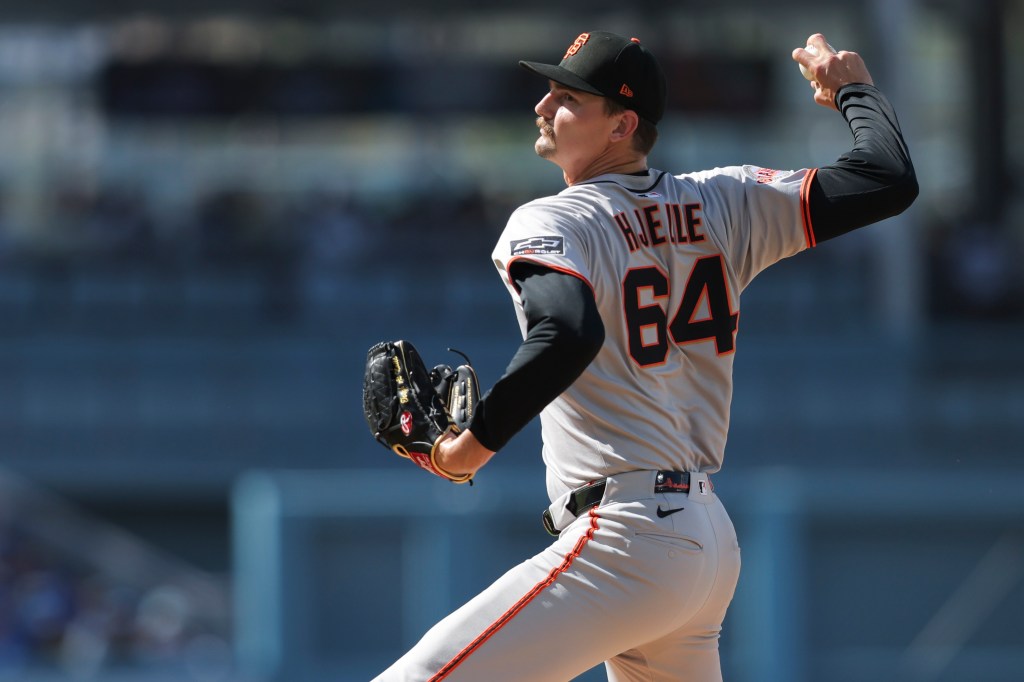 SF Giants pitcher Sean Hjelle accused of abuse by wife in social-media post