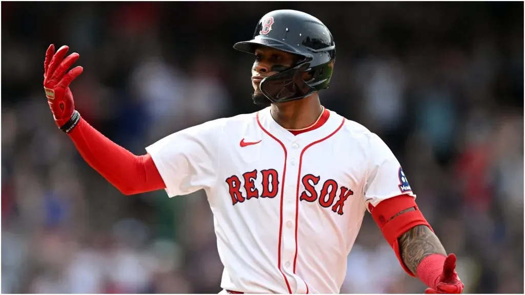 Ceddanne Rafaela of the Boston Red Sox – Brian Fluharty/Getty Images